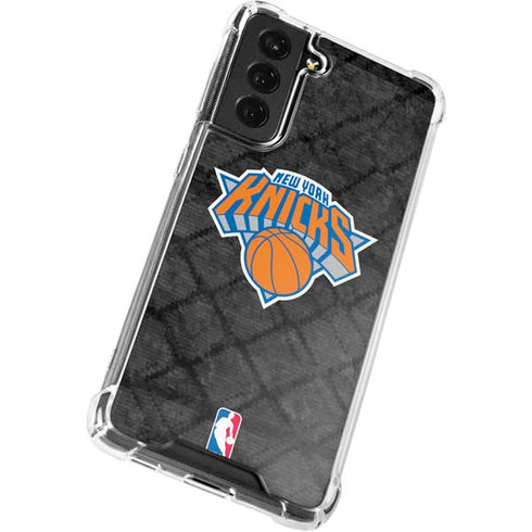 NBA New York Knicks Dark Rust Galaxy S22 Clear Case
