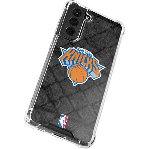 NBA New York Knicks Dark Rust Galaxy S22 Plus Clear Case