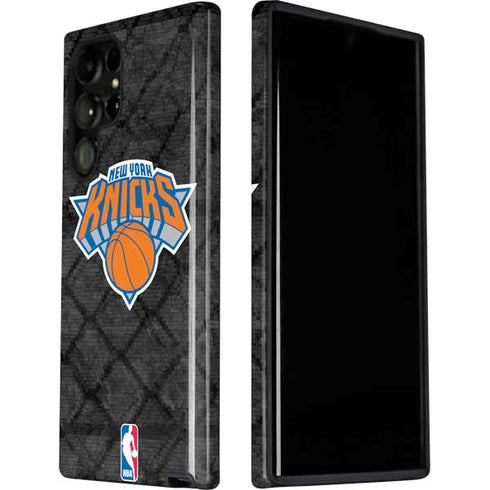 NBA New York Knicks Dark Rust Galaxy S22 Ultra Pro Case