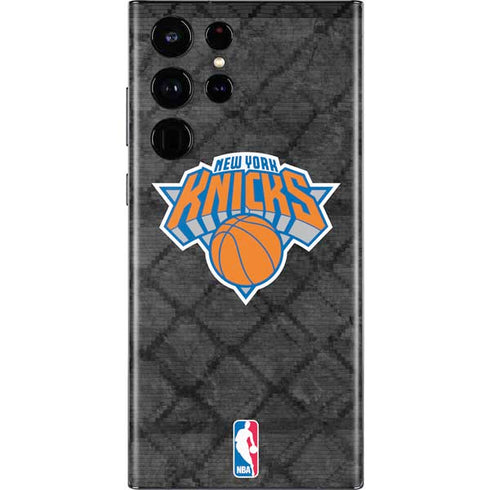 NBA New York Knicks Dark Rust Galaxy S22 Ultra Skin