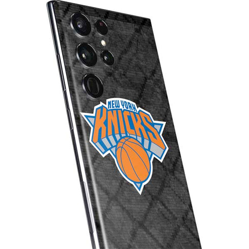 NBA New York Knicks Dark Rust Galaxy S22 Ultra Skin