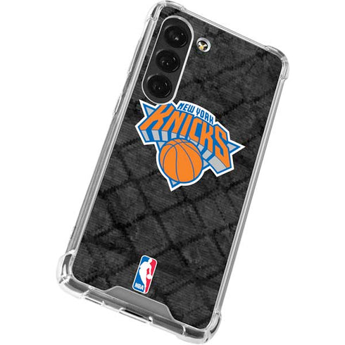 NBA New York Knicks Dark Rust Galaxy S23 Clear Case