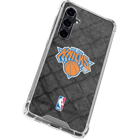 NBA New York Knicks Dark Rust Galaxy S23 FE Clear Case
