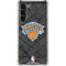 NBA New York Knicks Dark Rust Galaxy S23 Plus Clear Case