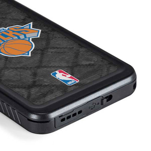 NBA New York Knicks Dark Rust Galaxy S23 Waterproof Case