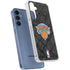 NBA New York Knicks Dark Rust Galaxy S24 Clear Case