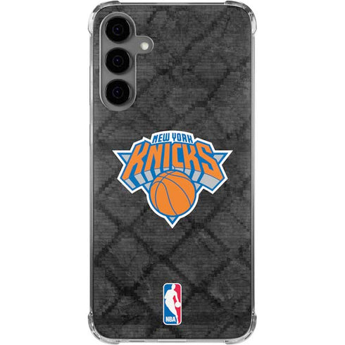 NBA New York Knicks Dark Rust Galaxy S24 Plus Clear Case