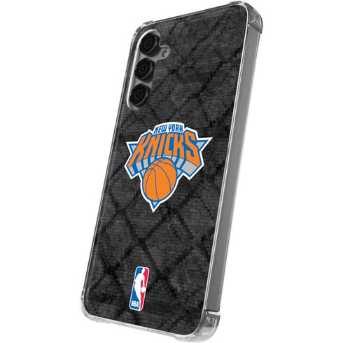 NBA New York Knicks Dark Rust Galaxy S24 Plus Clear Case