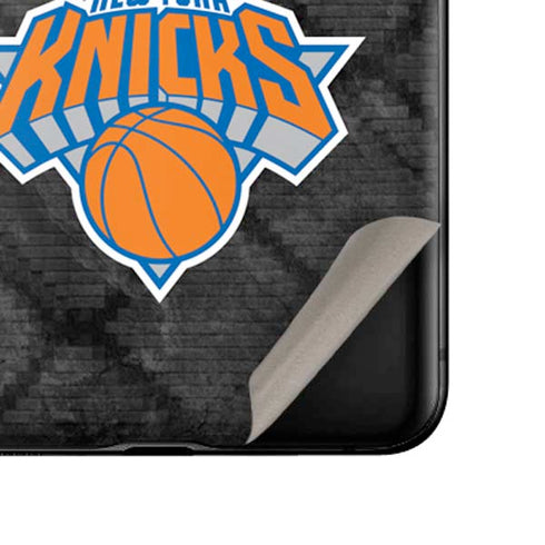 NBA New York Knicks Dark Rust Galaxy Z Flip Skin