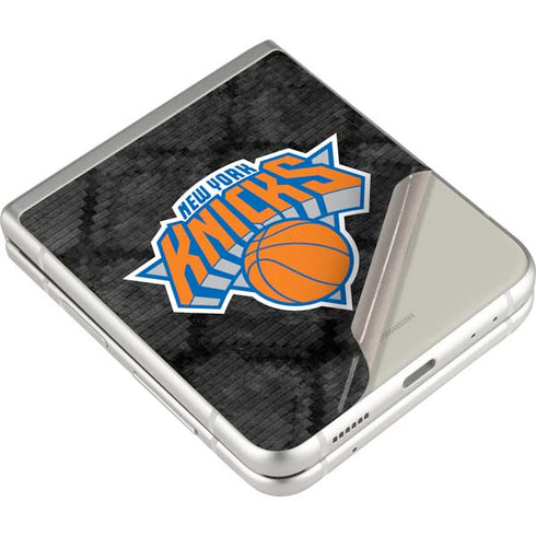 NBA New York Knicks Dark Rust Galaxy Z Flip3 5G Skin