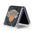 NBA New York Knicks Dark Rust Galaxy Z Flip5 5G Clear Case