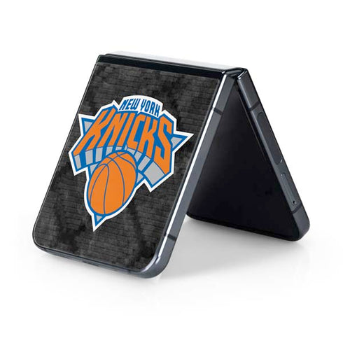 NBA New York Knicks Dark Rust Galaxy Z Flip5 5G Skin