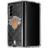 NBA New York Knicks Dark Rust Galaxy Z Fold4 5G Clear Case