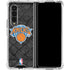 NBA New York Knicks Dark Rust Galaxy Z Fold4 5G Clear Case