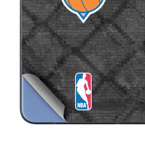 NBA New York Knicks Dark Rust Galaxy Z Fold5 5G Skin