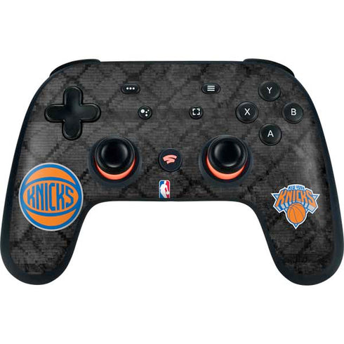 NBA New York Knicks Dark Rust Google Stadia Controller Skin