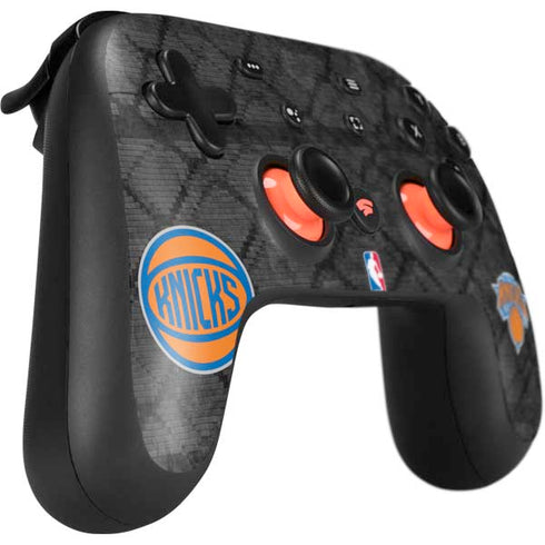 NBA New York Knicks Dark Rust Google Stadia Controller Skin