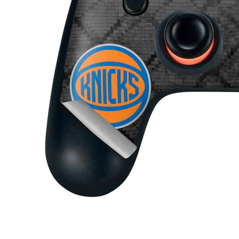 NBA New York Knicks Dark Rust Google Stadia Controller Skin