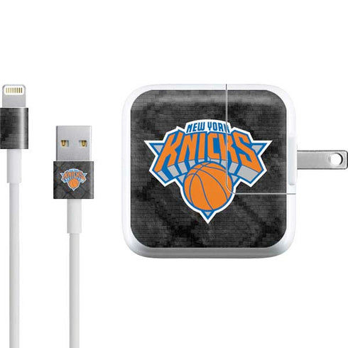 NBA New York Knicks Dark Rust iPad Charger (10W USB) Skin