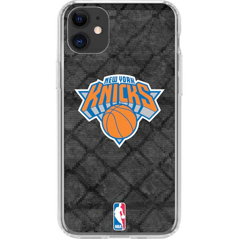 NBA New York Knicks Dark Rust iPhone 11 Clear Case