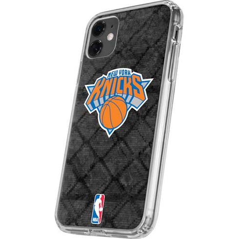 NBA New York Knicks Dark Rust iPhone 11 Clear Case