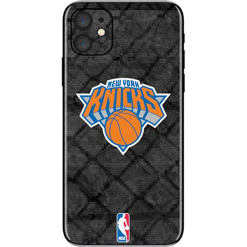 NBA New York Knicks Dark Rust iPhone 11 Skin