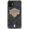 NBA New York Knicks Dark Rust iPhone 12 Clear Case
