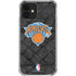 NBA New York Knicks Dark Rust iPhone 12 Clear Case