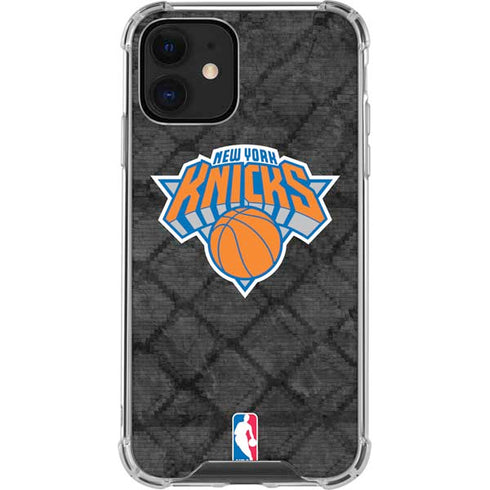 NBA New York Knicks Dark Rust iPhone 12 Mini Clear Case