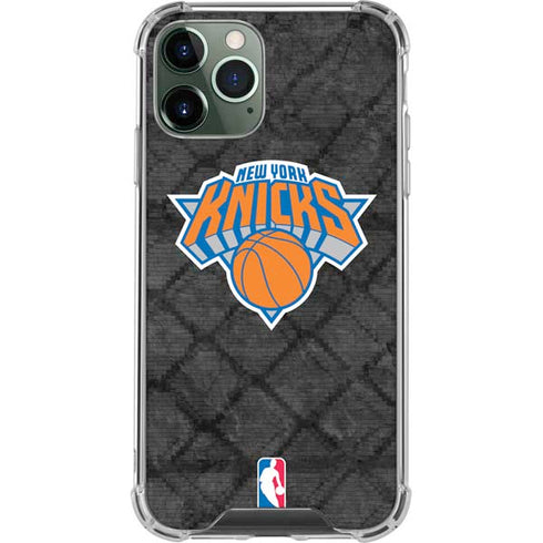 NBA New York Knicks Dark Rust iPhone 12 Pro Clear Case