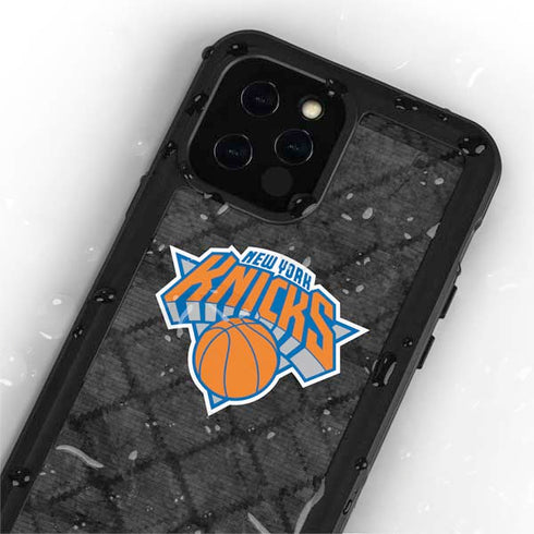 NBA New York Knicks Dark Rust iPhone 12 Pro Waterproof Case