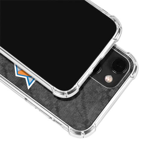 NBA New York Knicks Dark Rust iPhone 13 Clear Case