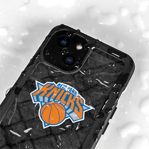 NBA New York Knicks Dark Rust iPhone 13 Mini Waterproof Case