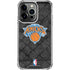 NBA New York Knicks Dark Rust iPhone 13 Pro Clear Case