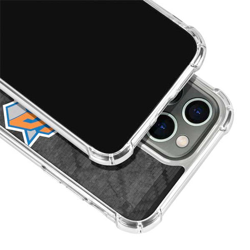 NBA New York Knicks Dark Rust iPhone 13 Pro Clear Case
