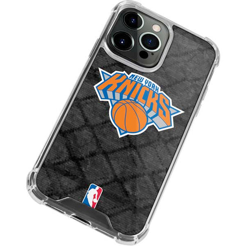 NBA New York Knicks Dark Rust iPhone 13 Pro Max Clear Case