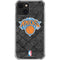 NBA New York Knicks Dark Rust iPhone 14 Plus Clear Case