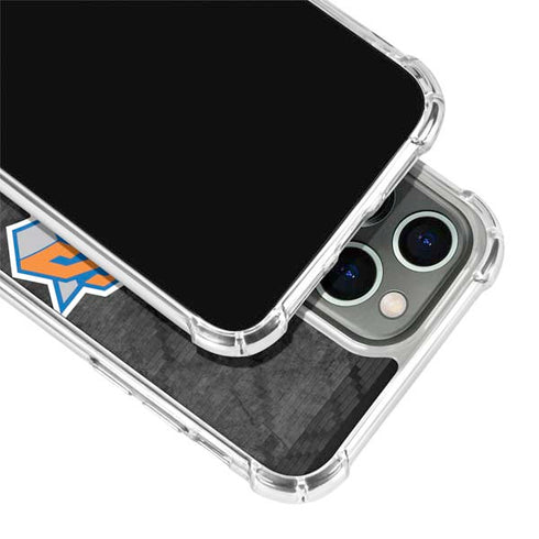 NBA New York Knicks Dark Rust iPhone 15 Pro Clear Case