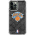 NBA New York Knicks Dark Rust iPhone 15 Pro Max Clear Case