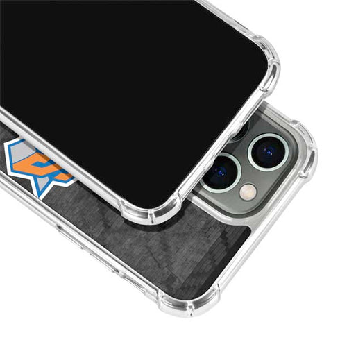 NBA New York Knicks Dark Rust iPhone 15 Pro Max Clear Case