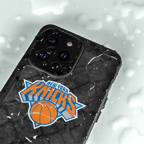 NBA New York Knicks Dark Rust iPhone 14 Pro Max Waterproof Case
