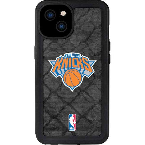NBA New York Knicks Dark Rust iPhone 15 Plus Waterproof Case
