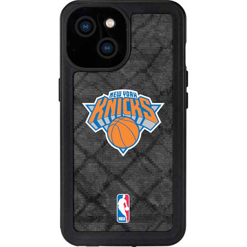 NBA New York Knicks Dark Rust iPhone 15 Waterproof Case