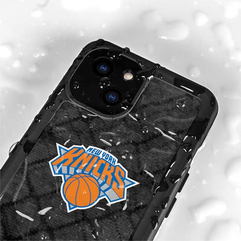 NBA New York Knicks Dark Rust iPhone 15 Waterproof Case