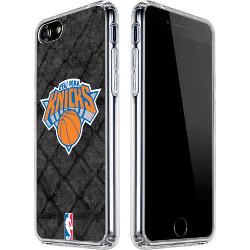 NBA New York Knicks Dark Rust iPhone SE (2nd & 3rd Gen) Clear Case