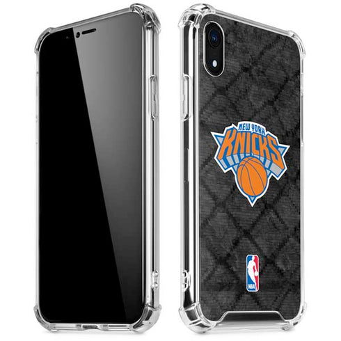 NBA New York Knicks Dark Rust iPhone XR Clear Case