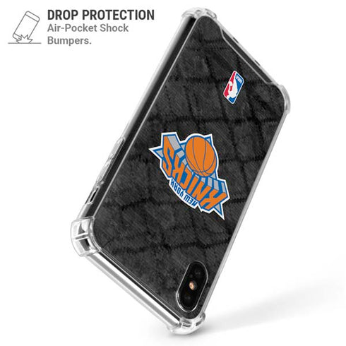 NBA New York Knicks Dark Rust iPhone XS Max Clear Case