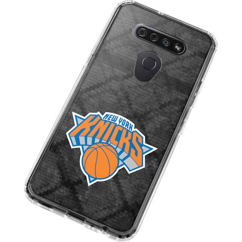 NBA New York Knicks Dark Rust LG K51/Q51 Clear Case