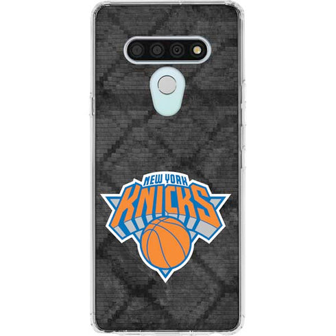 NBA New York Knicks Dark Rust LG Stylo 6 Clear Case