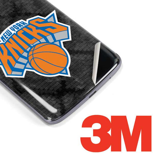 NBA New York Knicks Dark Rust Moto E5 Plus Skin